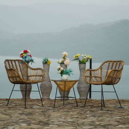Rattan 1 Seater - Lungguh Anja Iron 1